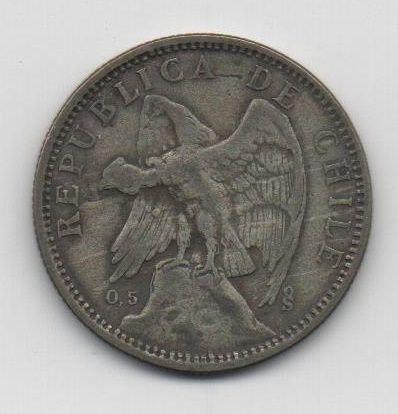 CHILE DEL AÑO 1927 DE 1 PESO